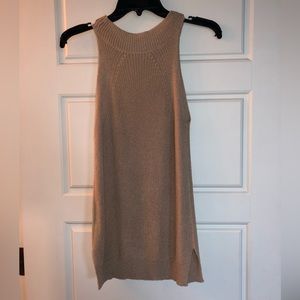 Sweater tank top